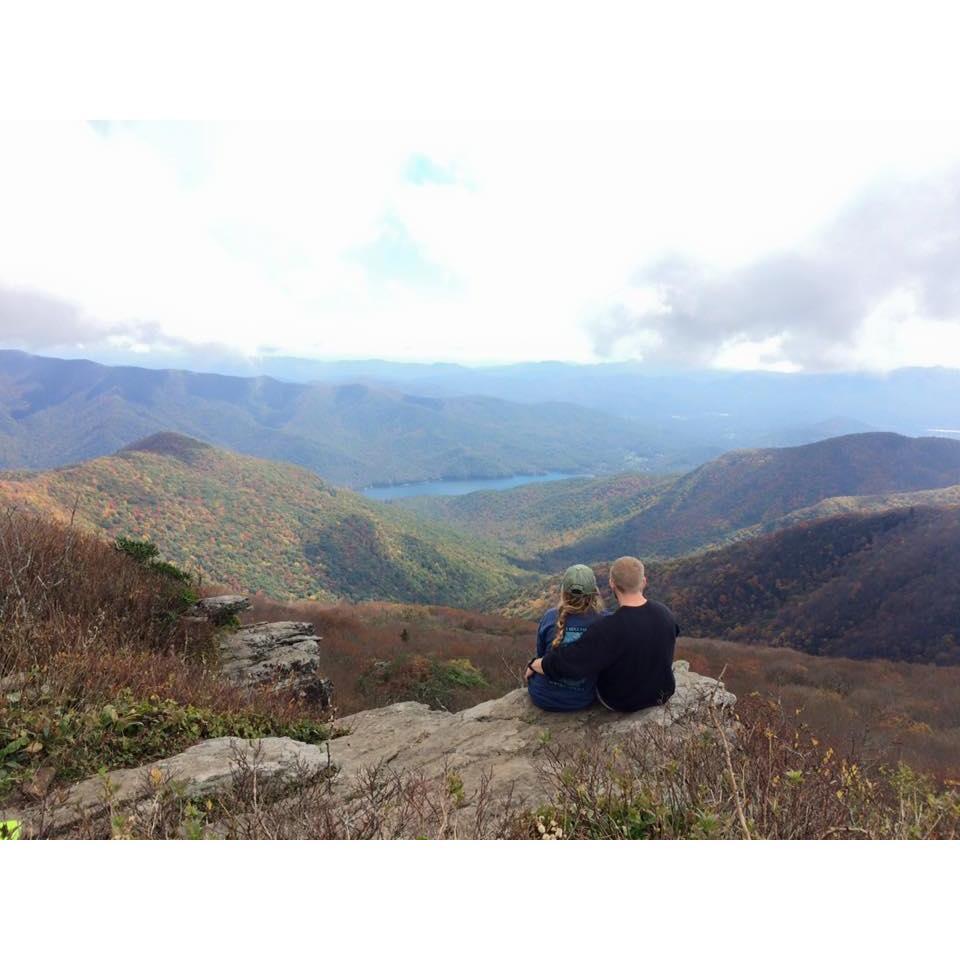 2015 - First trip together to the Blue Ridge Parkway