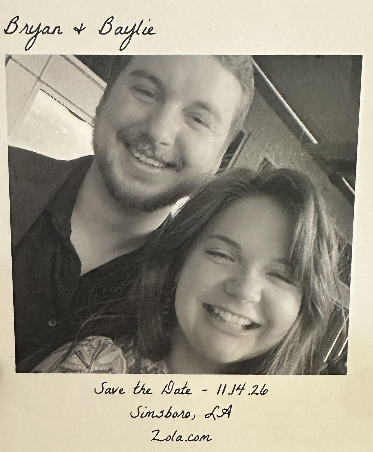 The Wedding Website of Baylie Heft and Bryan Constable