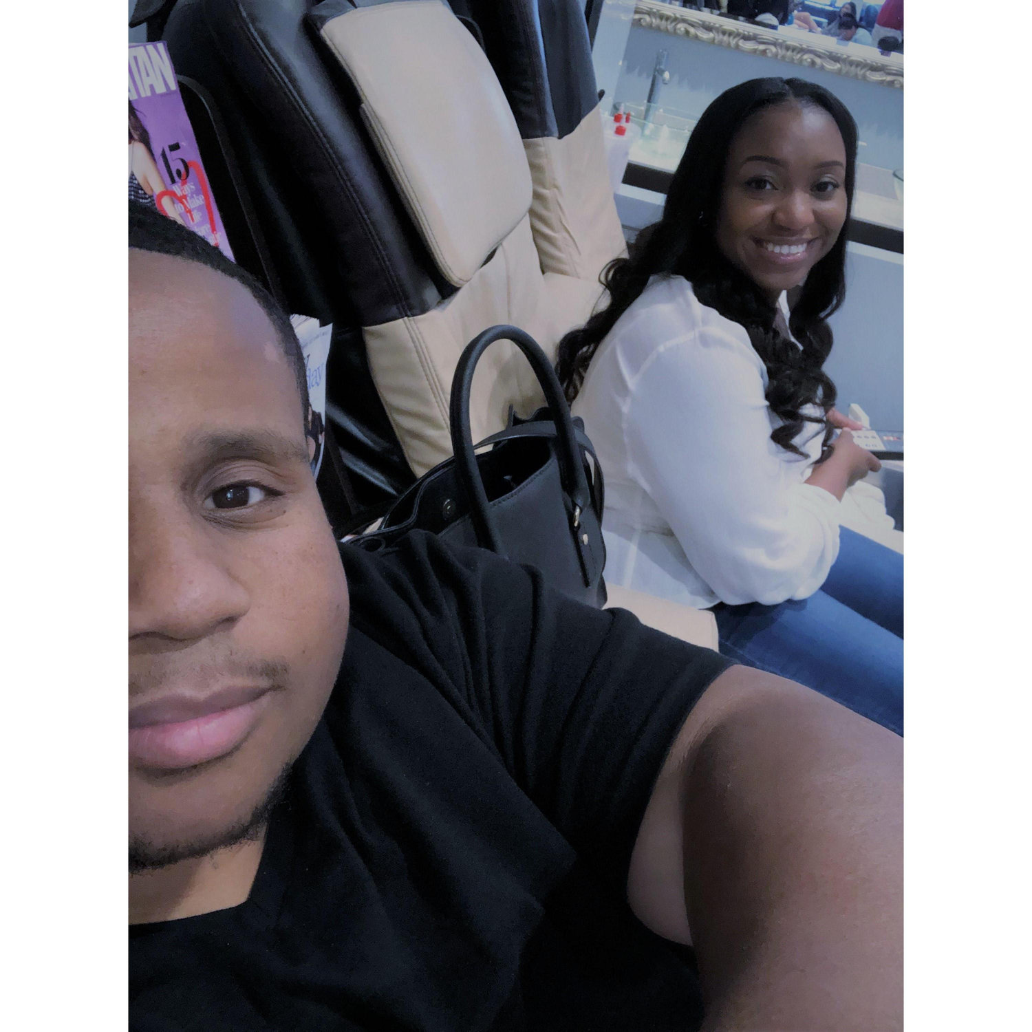 Patrick's birthday weekend.