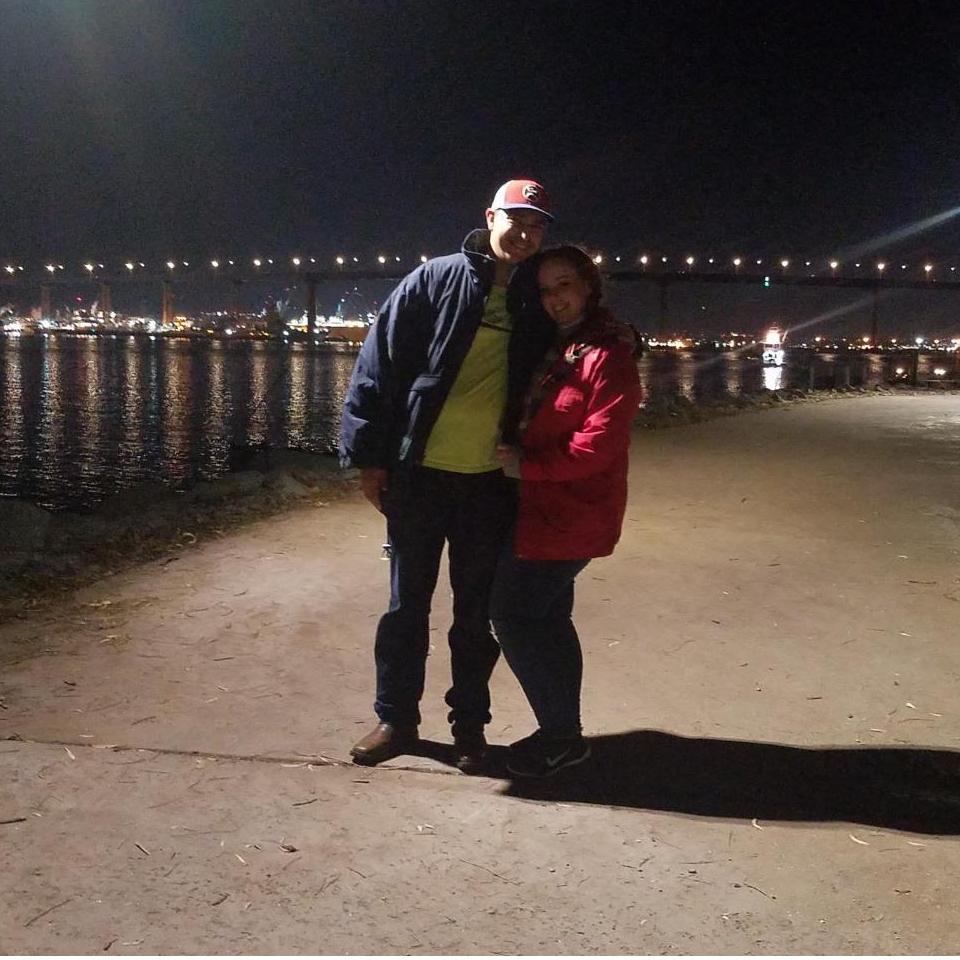 Nighttime strolls ft. the Coronado bridge