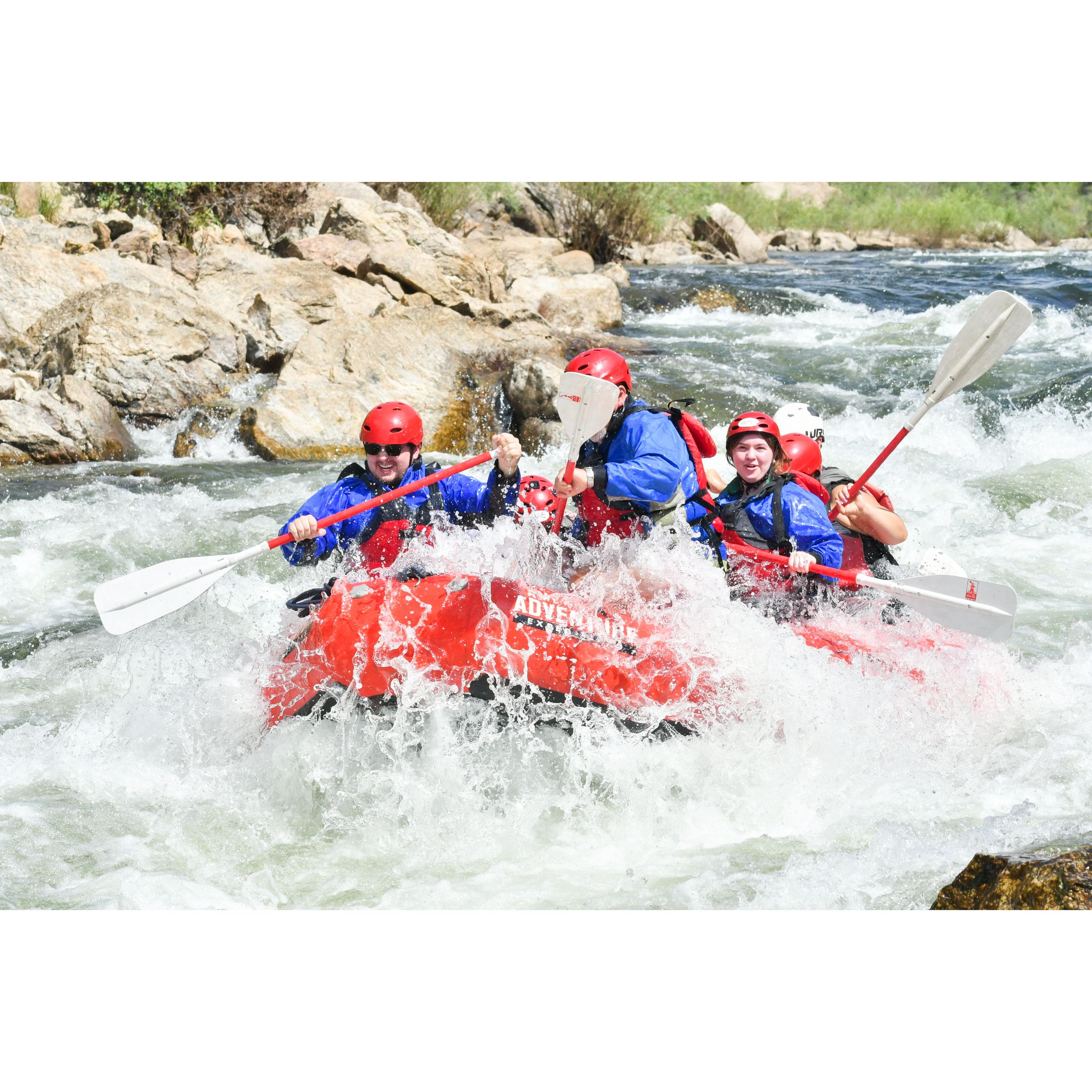 Whitewater rafting in Colorado!