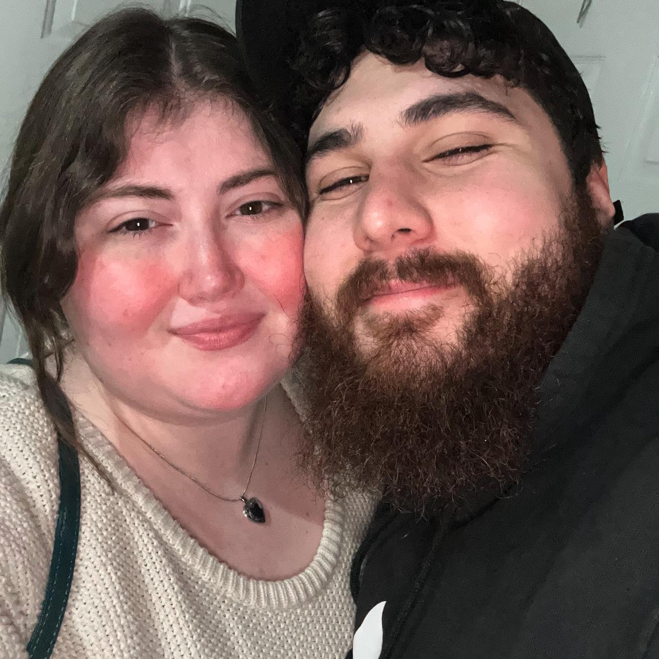 Our fifth anniversary together, we went to Olive Garden to reminisce on our first date.