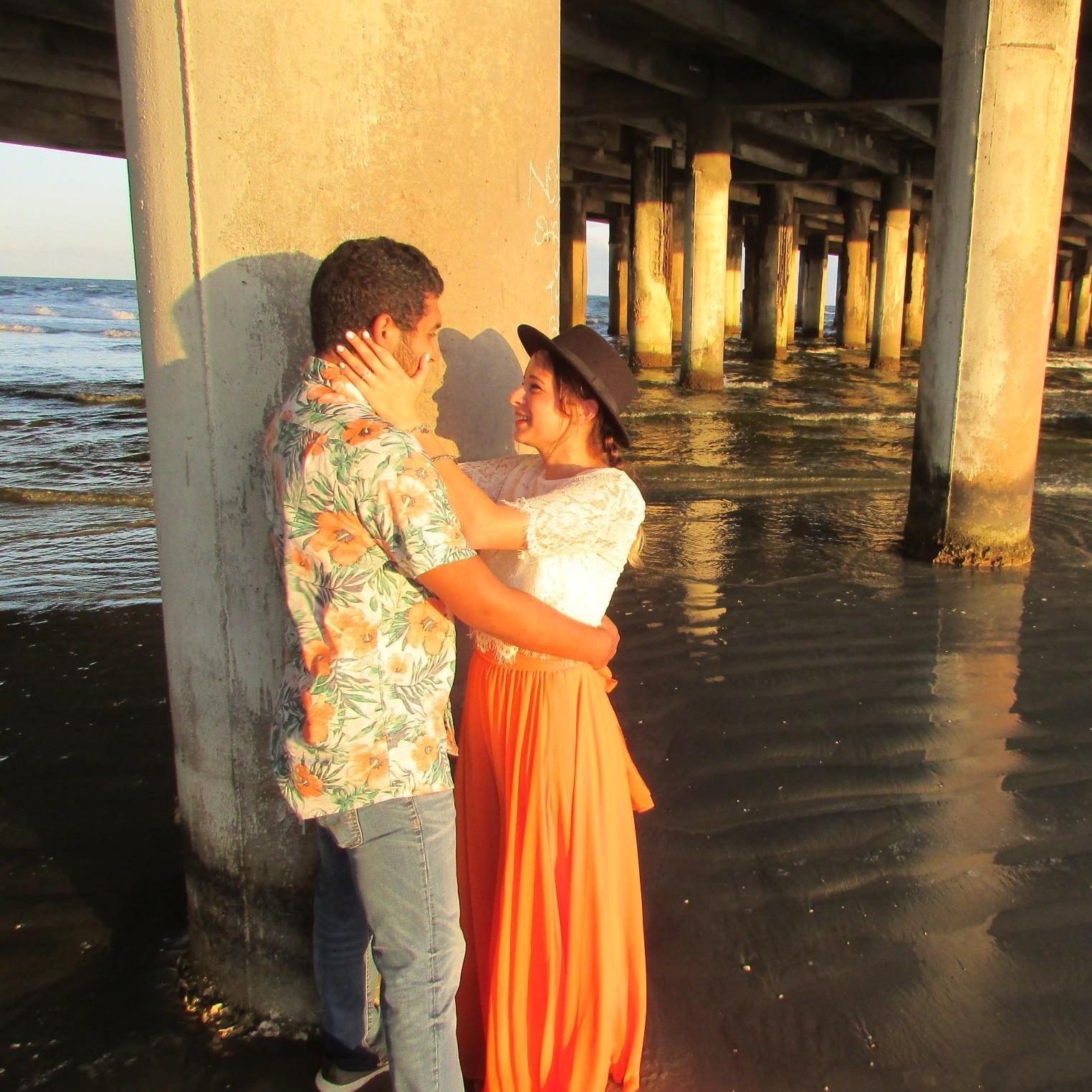 Just one of the many engagement photos. Also we would like to give credit to the wonderful man who captured all these pure moments on camera for us, Yan N. Larson.