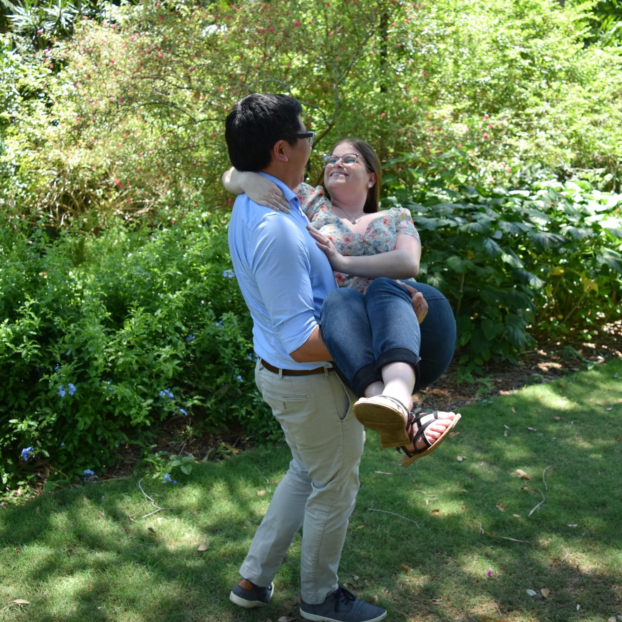A cute picture from our engagement photo session

(Taken by Kristen Wilson)