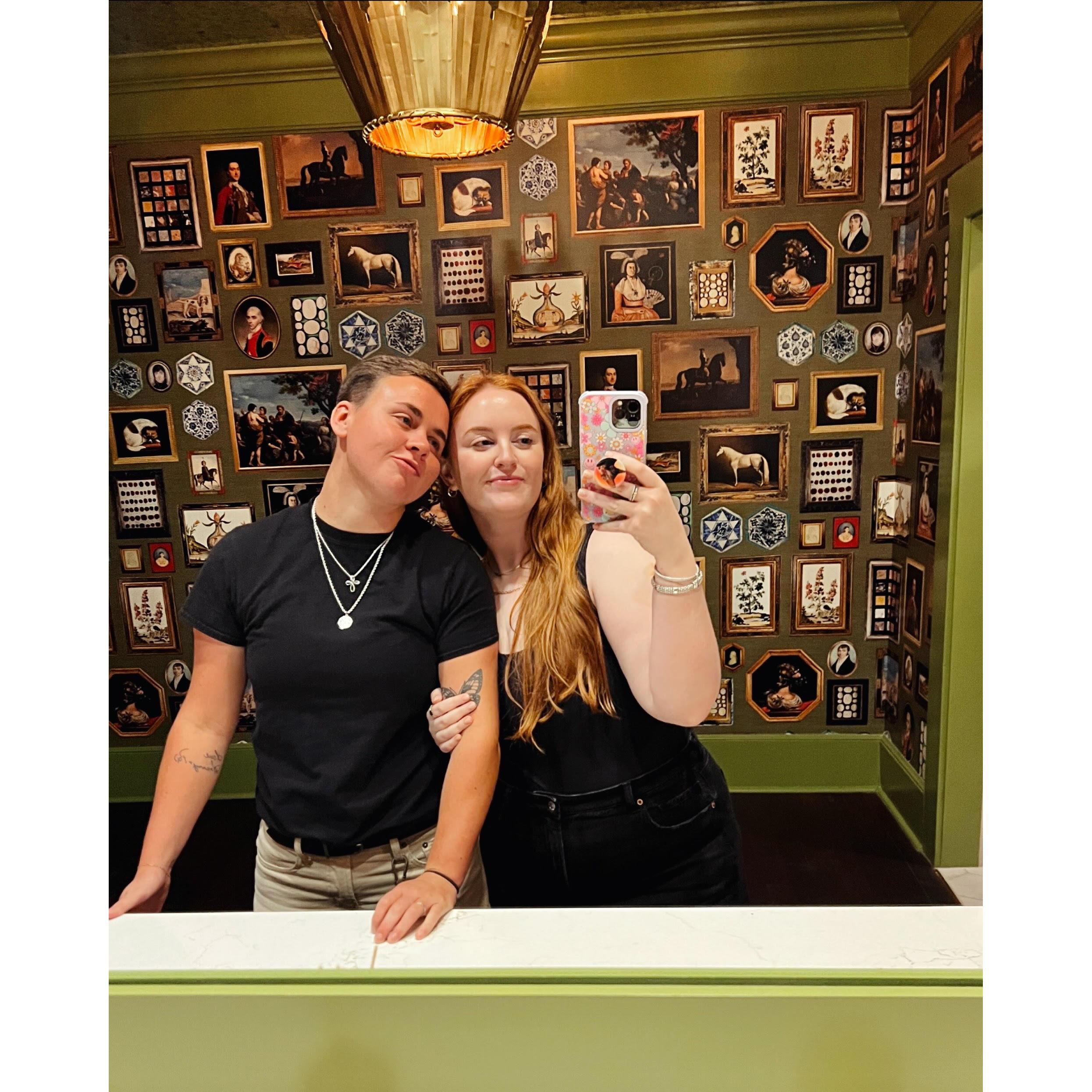 One of our first dates - at Itta Bena in Memphis