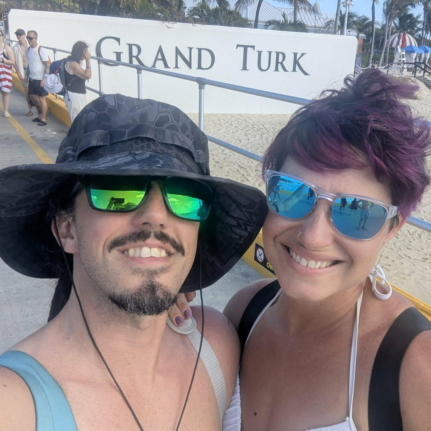 2026: Grand Turk. Raven was racking her brain trying to figure out how she was going to propose that night. Tad was blissfully thinking of nothing but beach waves and the beautiful girl by his side.