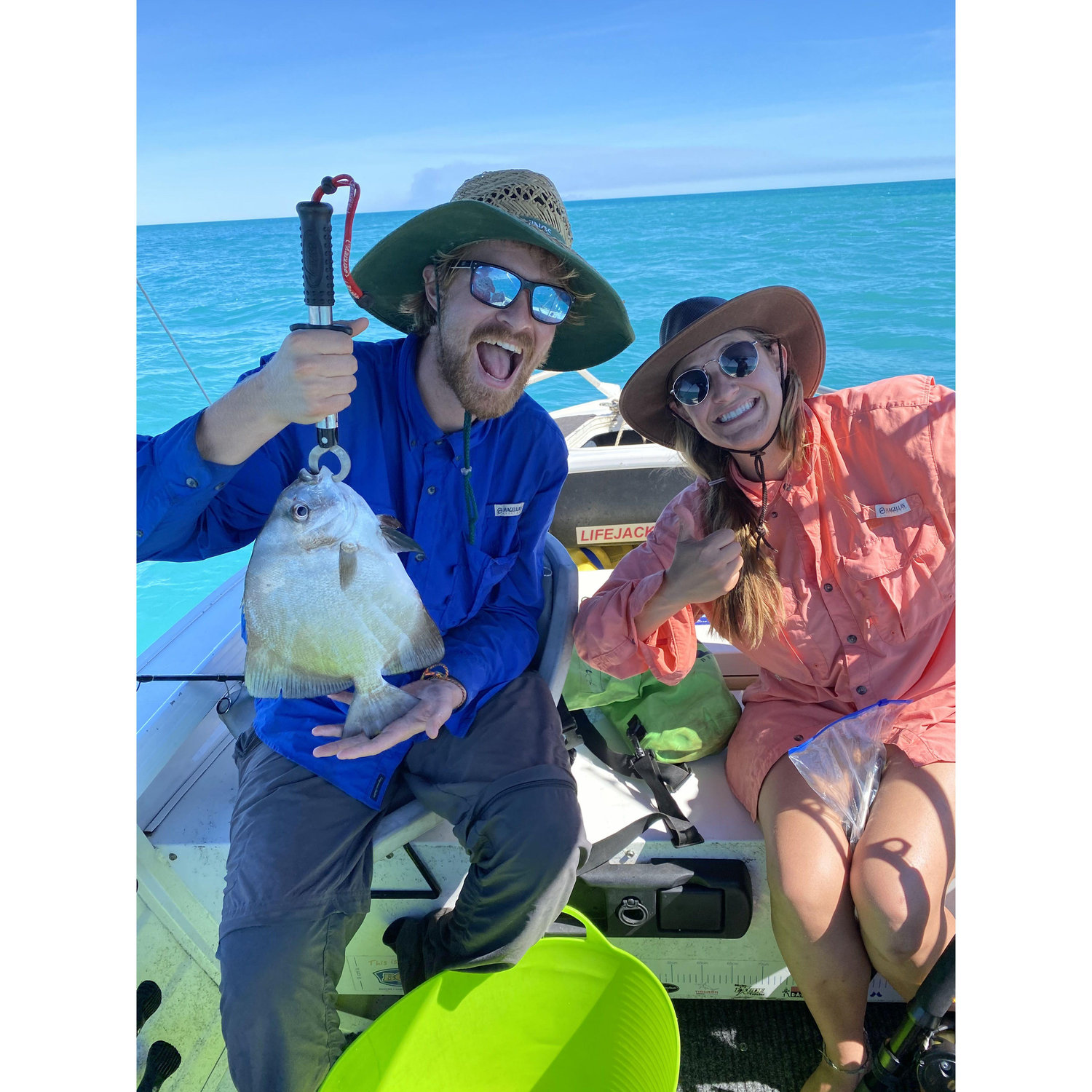 Gone Fishin' (we didn't keep the batfish)