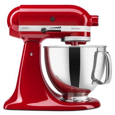 KitchenAid Refurbished Artisan Series 5qt Stand Mixer - Empire Red RRK150ER