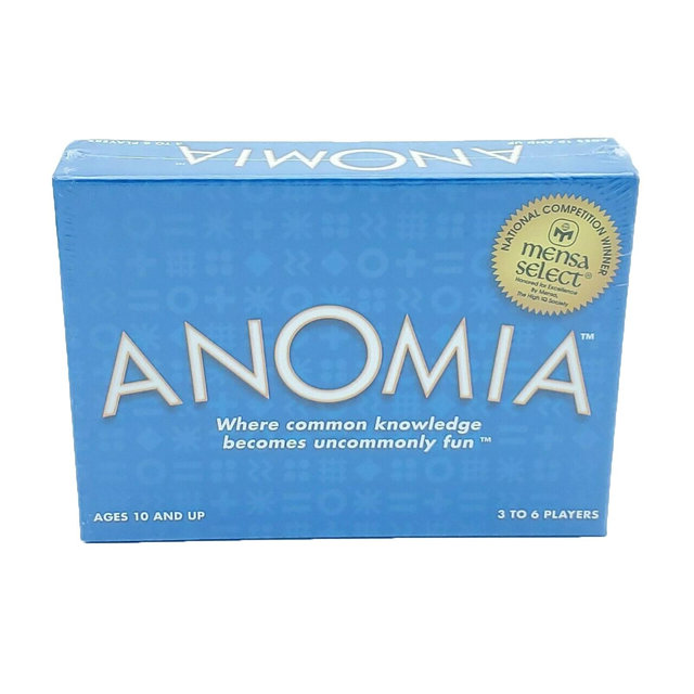 Anomia: Card Game A problem with Word Finding or Recall