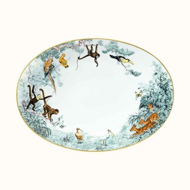 Carnets d'Equateur oval platter, medium model