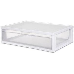 Sterilite Large Modular Drawer- White (Available in Case of 3 or Single Unit) - Walmart.com