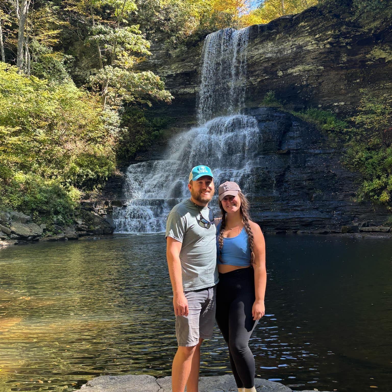We love hiking at the Cascades.