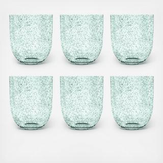 Bubble Double Old Fashioned Glass, Set of 6