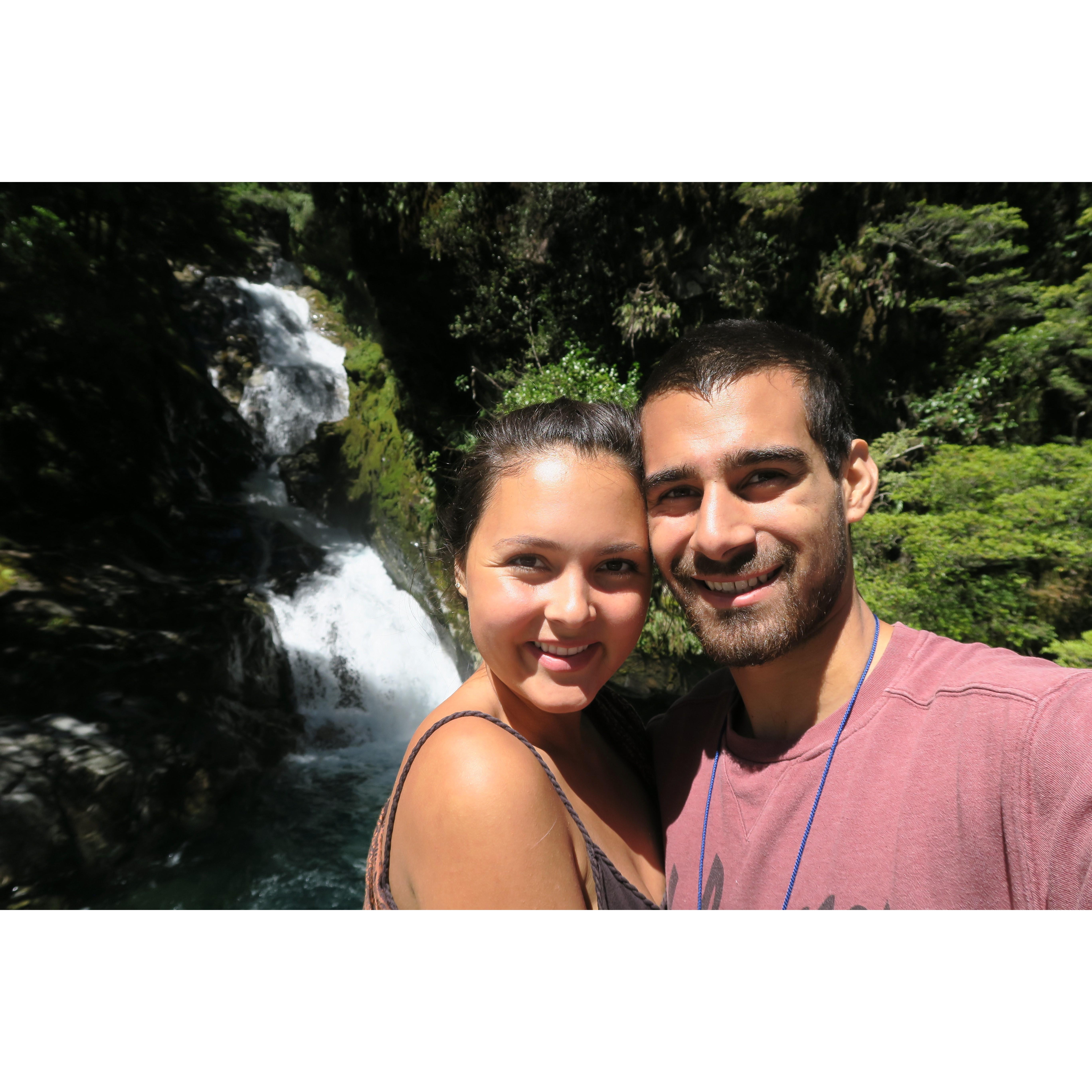 Lush New Zealand Waterfalls