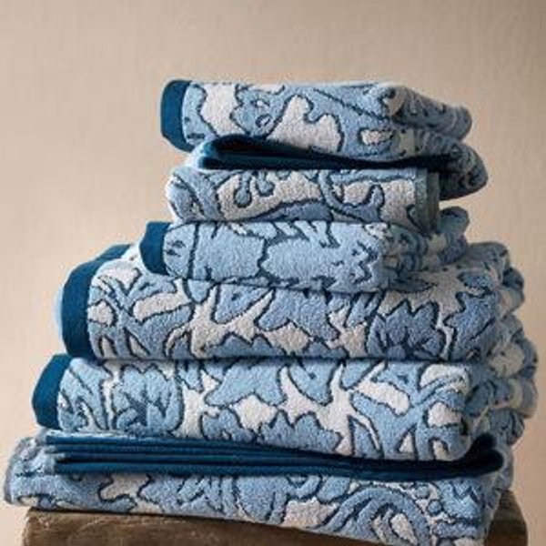 Devon Floral Cotton Towel Collection