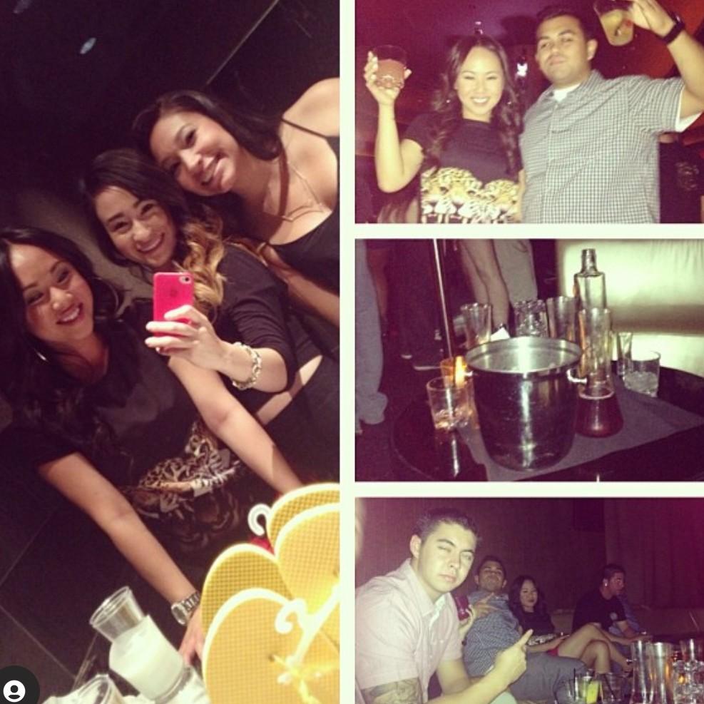 Bottle Service in Vegas with good friends.
2013
