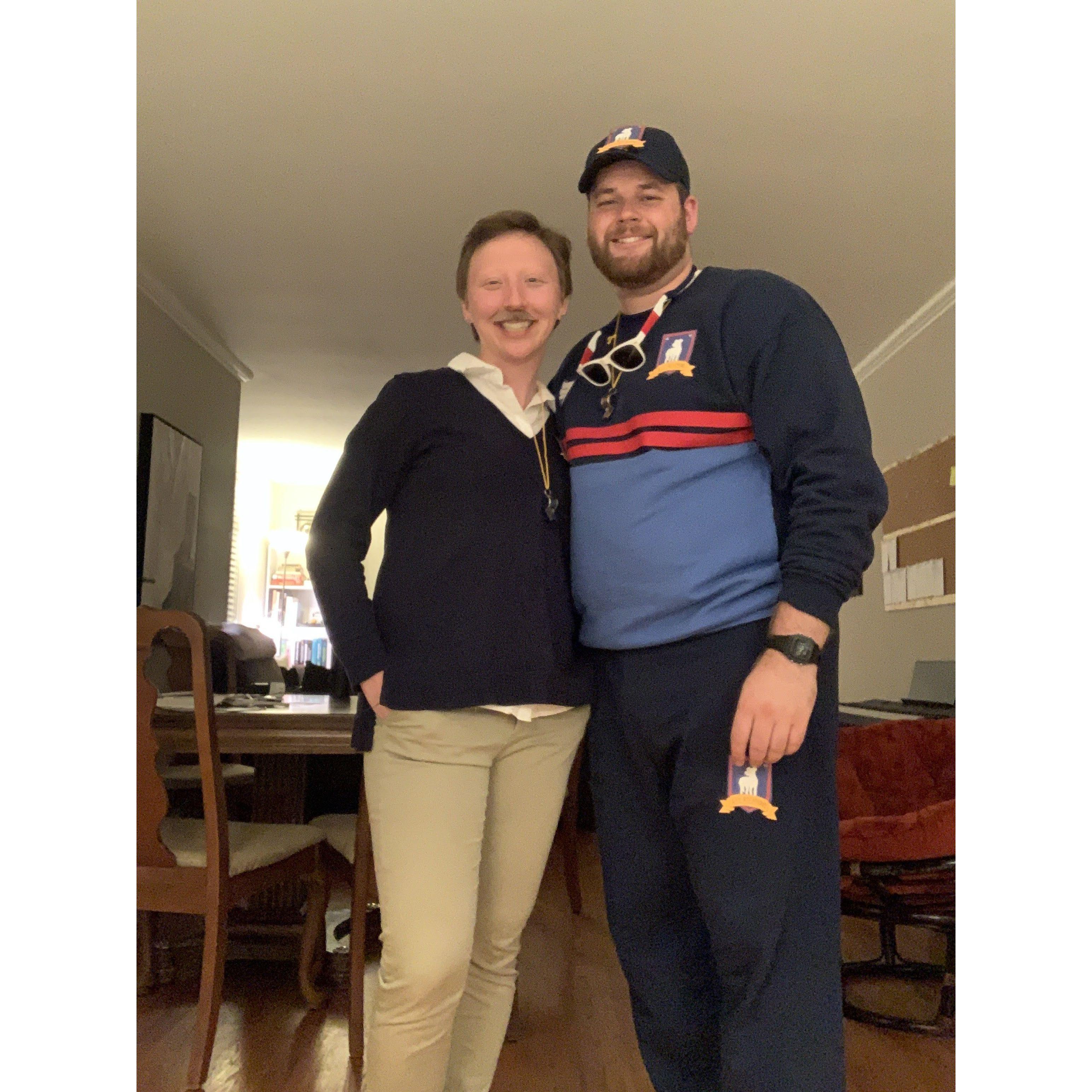 Halloween 2023 - Ted Lasso & Coach Beard