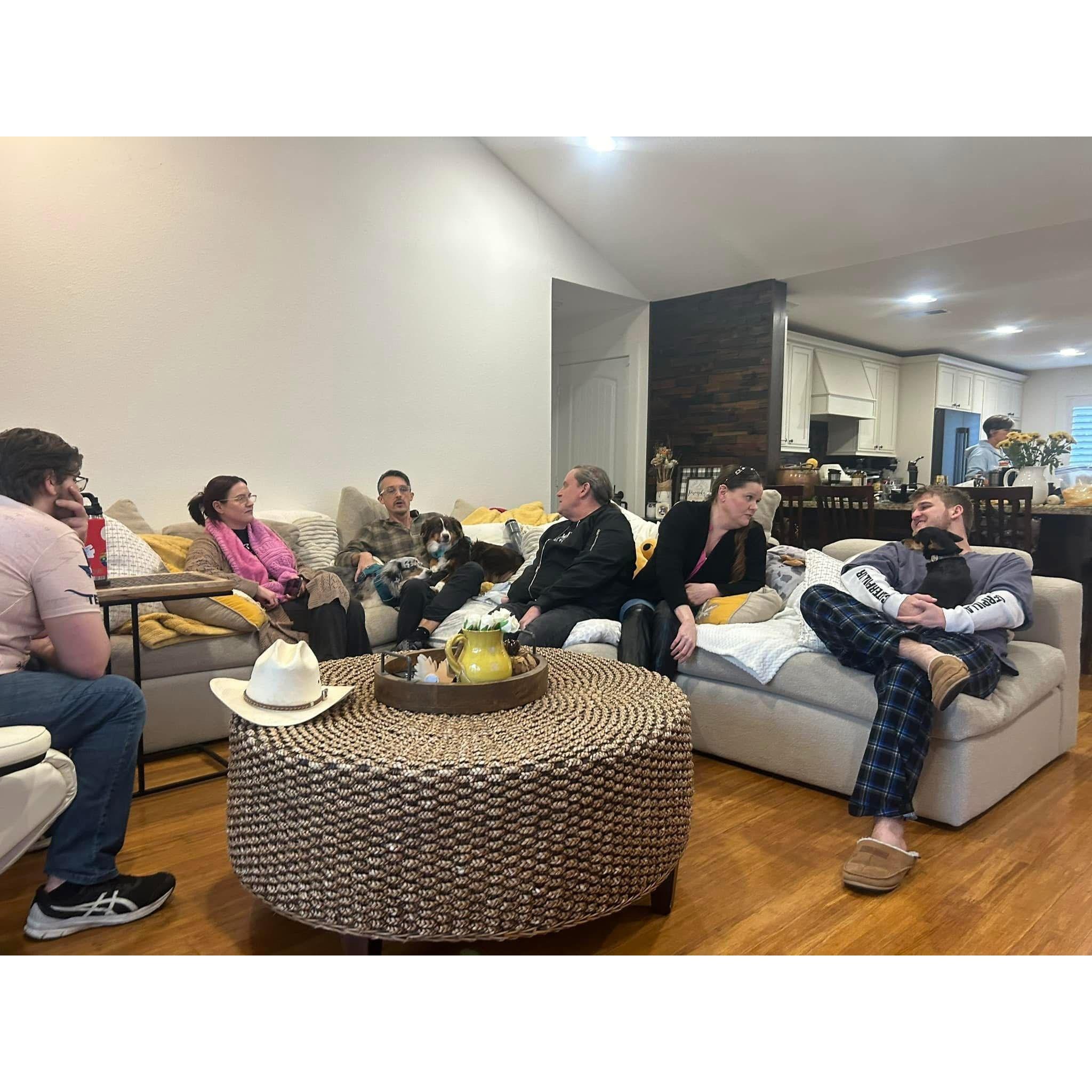 Thanksgiving with Shauna's family in Texas 2024