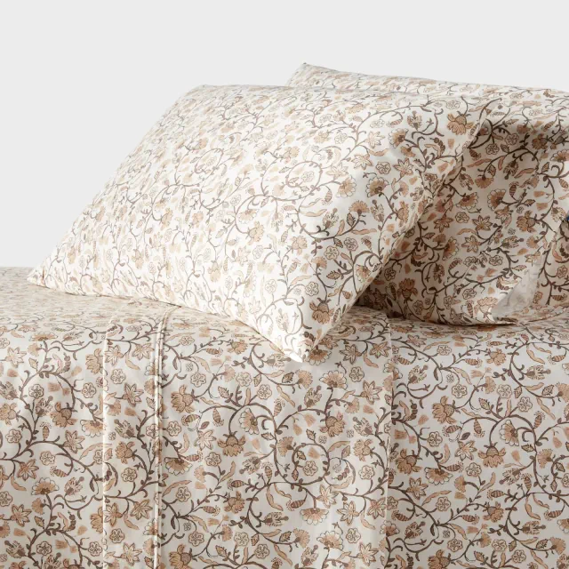 Full 400 Thread Count Performance Sheet Set Cool Floral - Threshold™