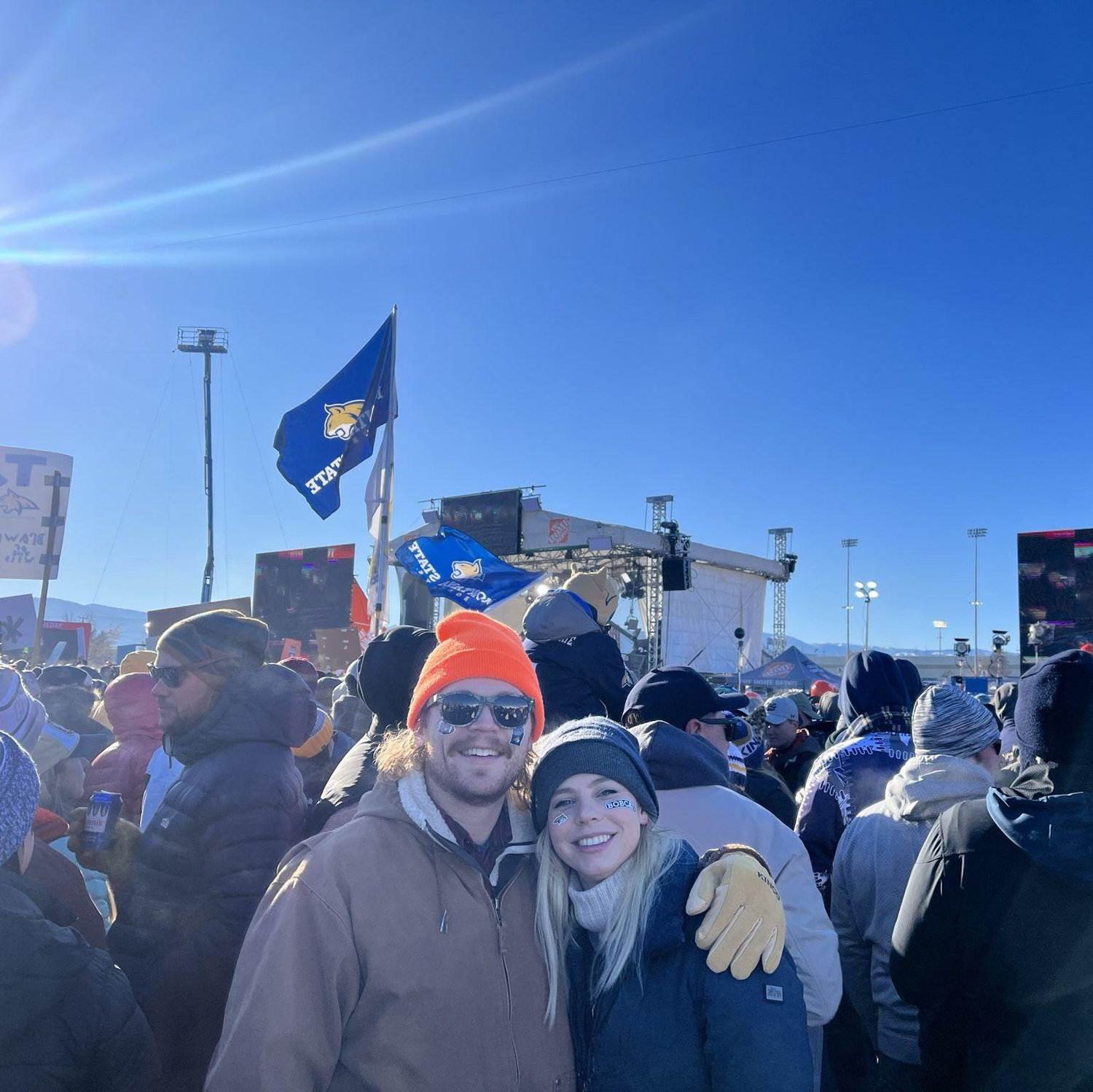 Attending ESPN Game Day in Bozeman, MT