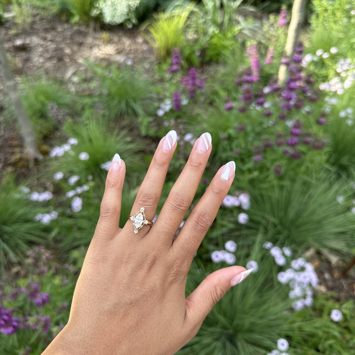 We got engaged!🤍🥂 7-20-24