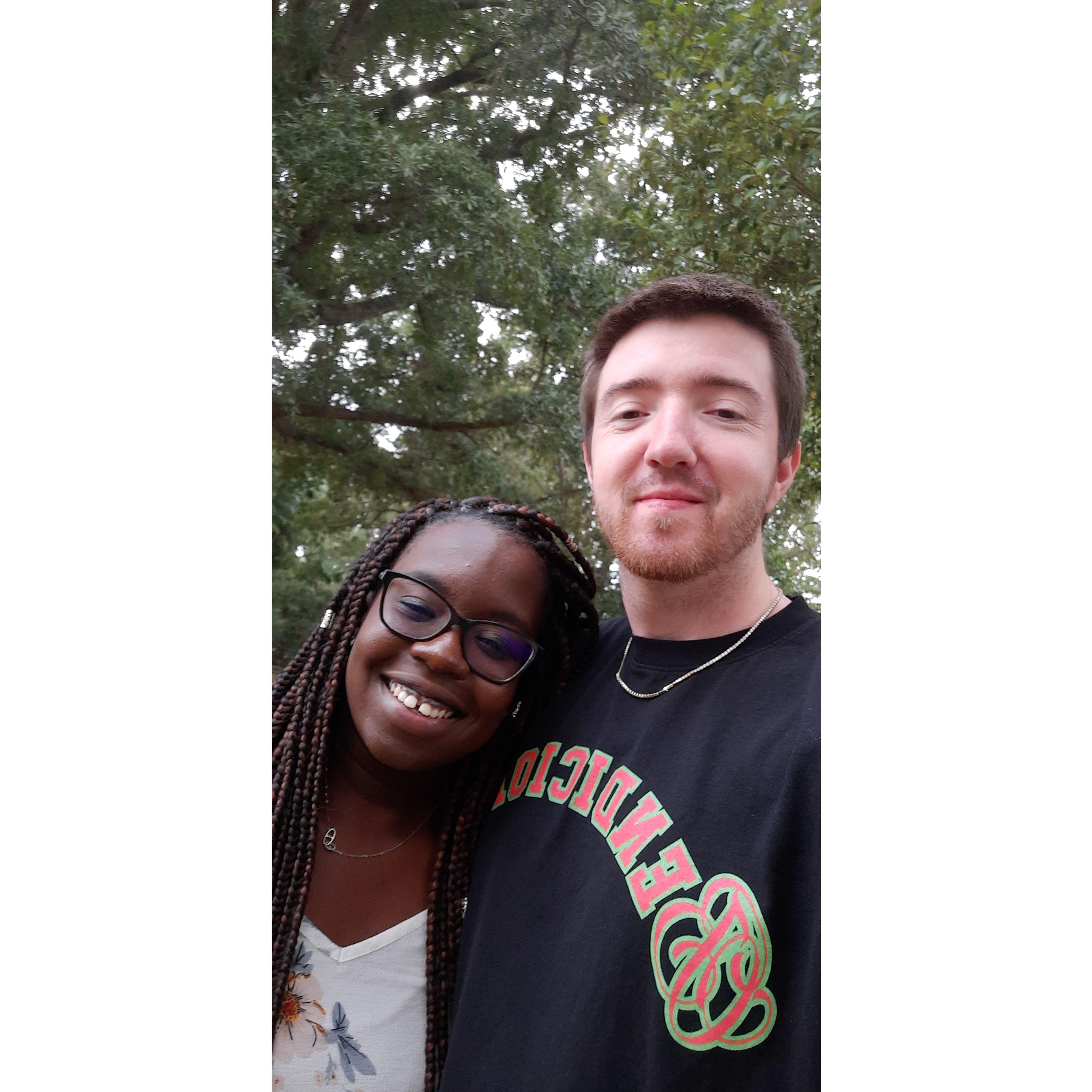 Our first picture together 09/24/2022