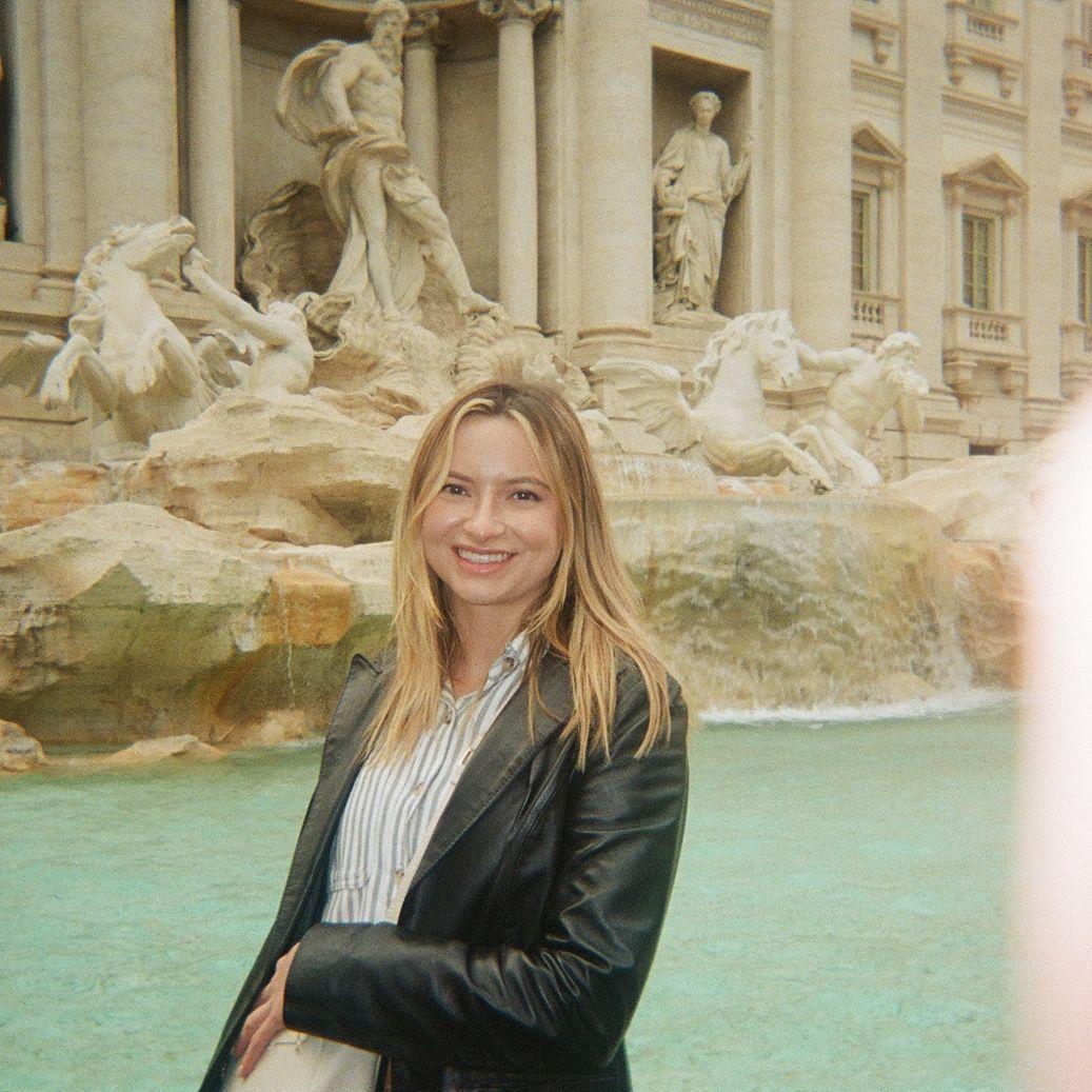 The Trevi Fountain, Rome.