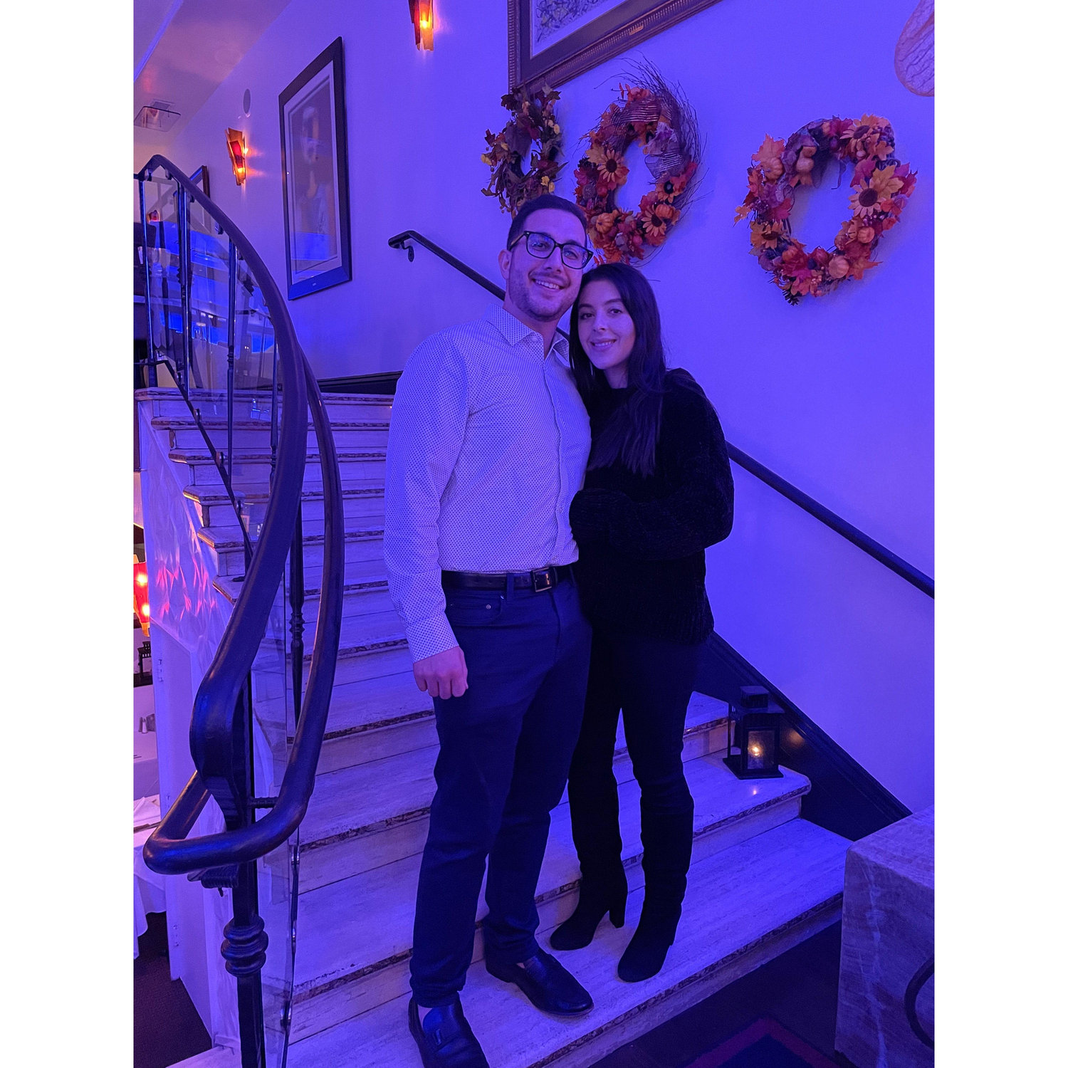 We first said "I love you" on this trip