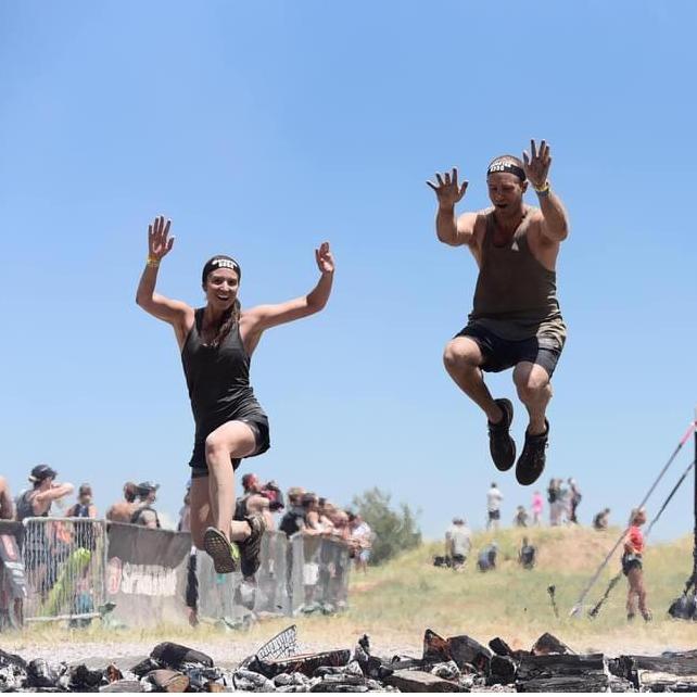 Always up for an athletic challenge
