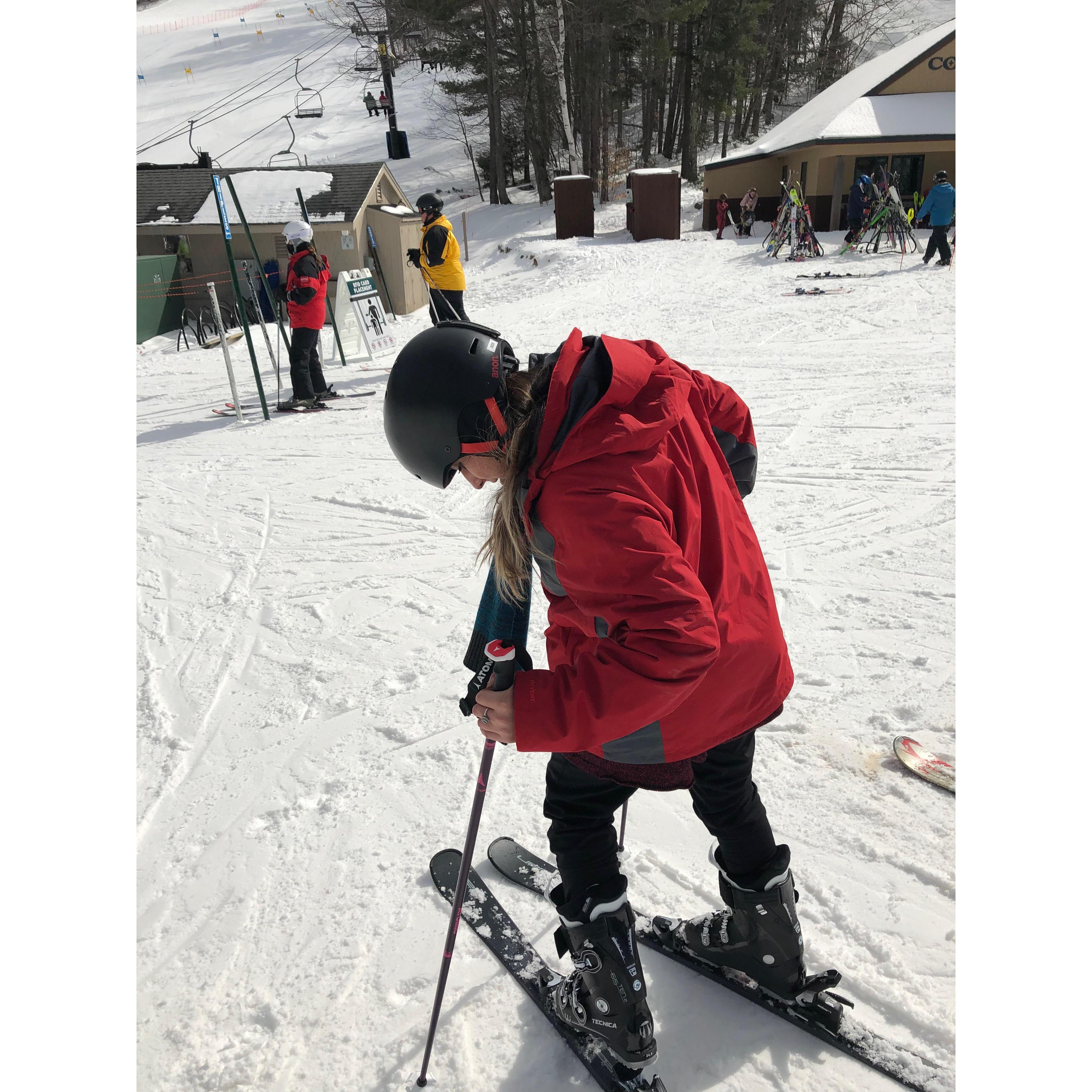 Skiing