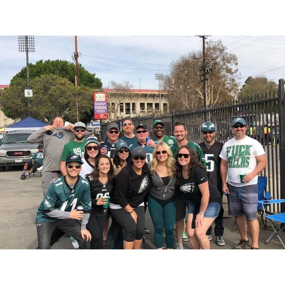 My first Eagles game