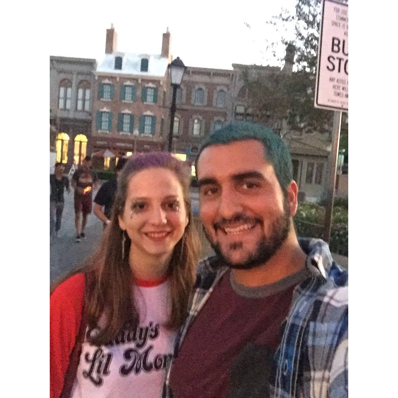 We dyed our hair for Halloween Horror Nights 2016