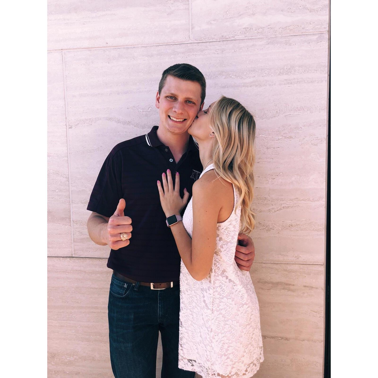 Matt's Aggie Ring Day