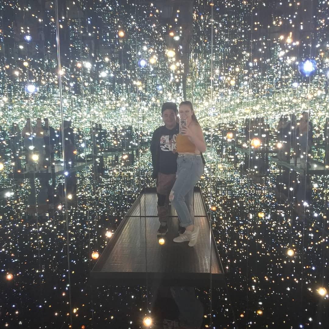 Kusama's Infinity Room at The Broad LA