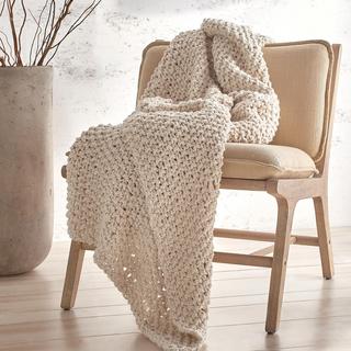 PURE Chunky Knit Throw