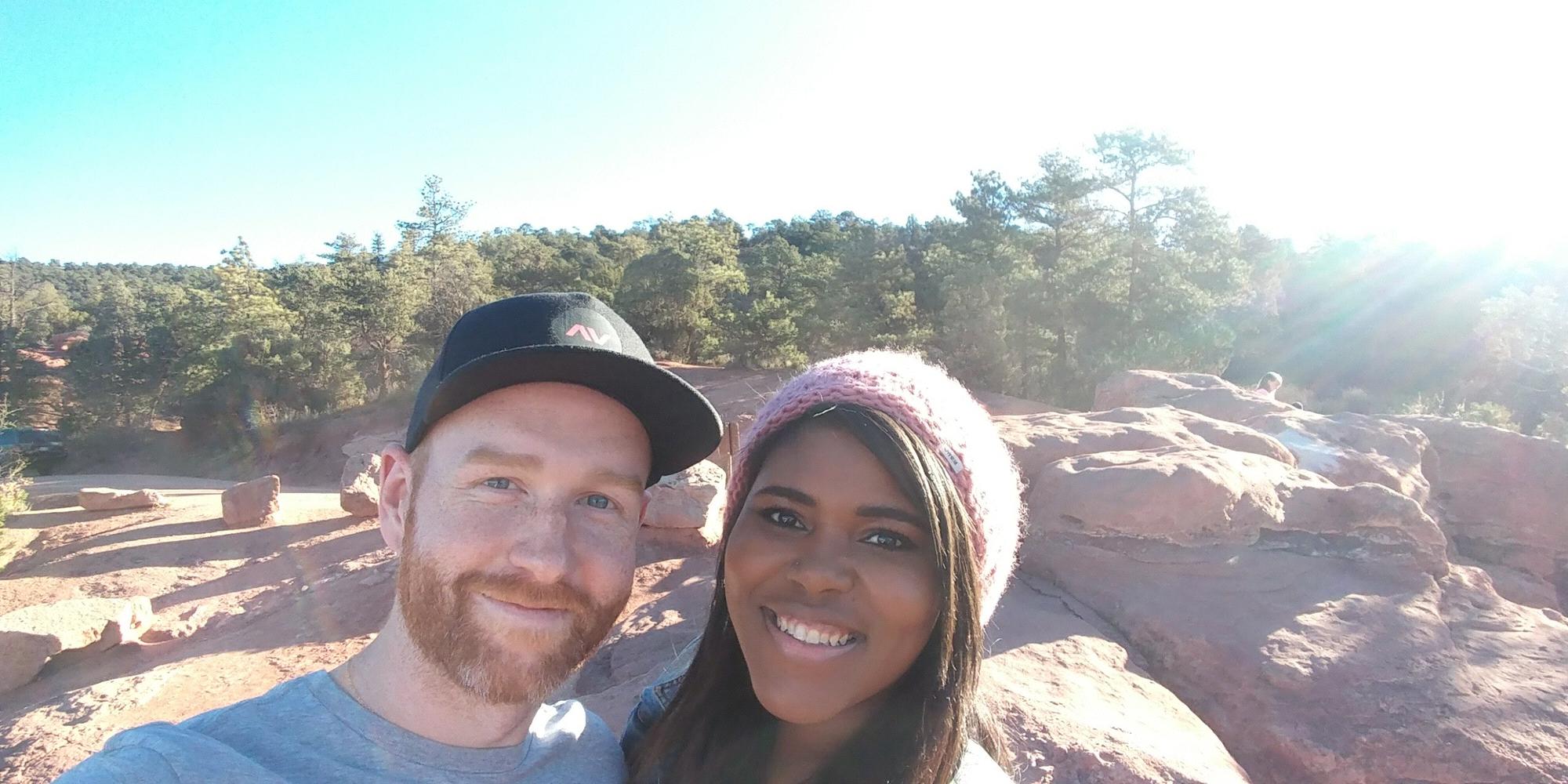 Hiking around Garden of the Gods in Colorado Springs