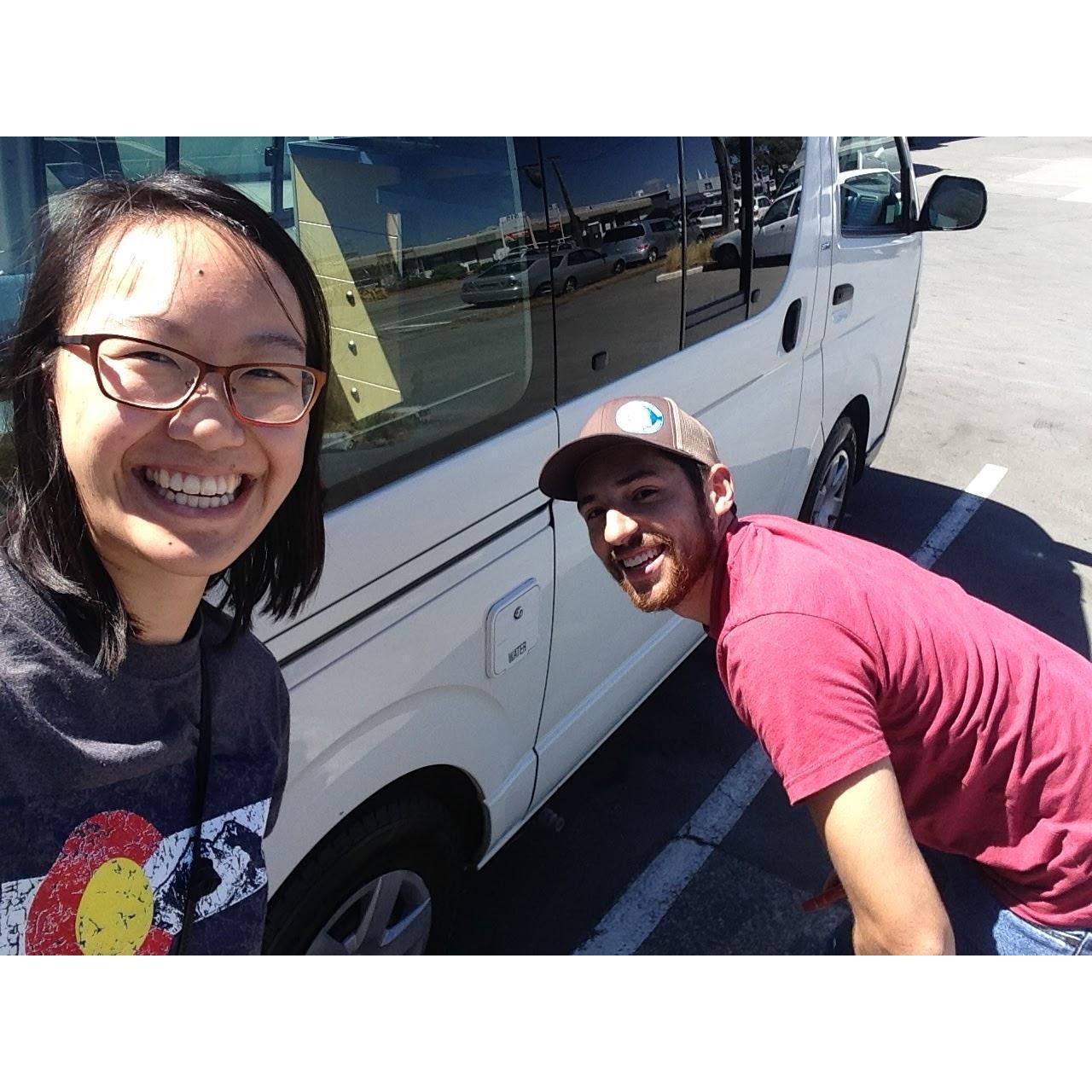 Embarking on NZ van trip!