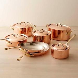 Mauviel Copper 12-Piece Cookware Set