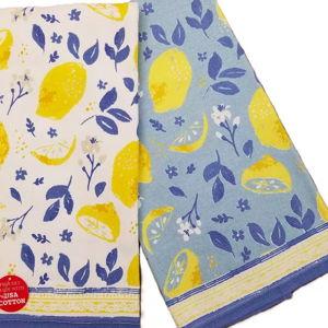 Homewear Kitchen Towel - Lemon Print