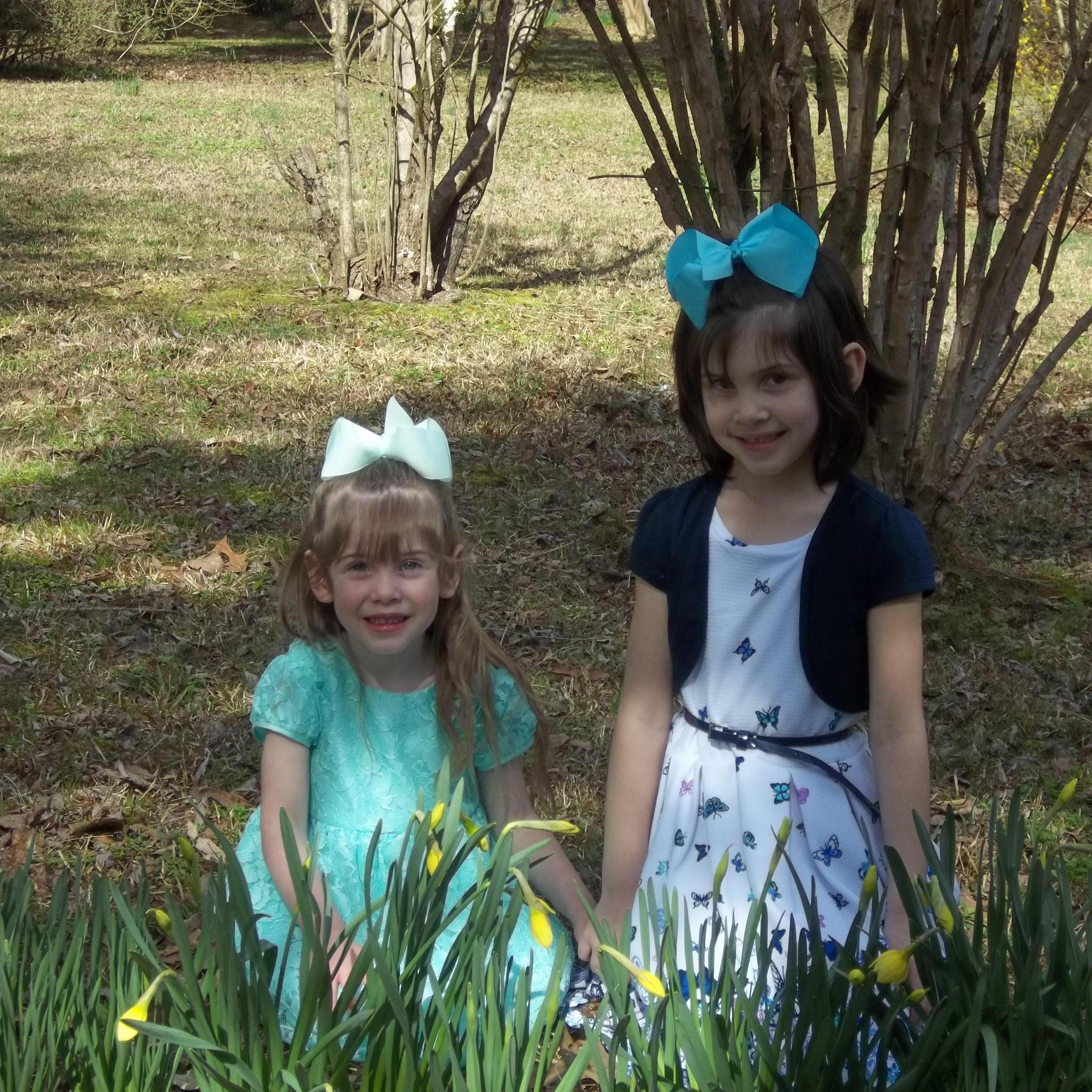 The girls.