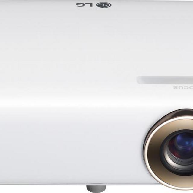 LG - MiniBeam PH550 720p DLP Projector - White