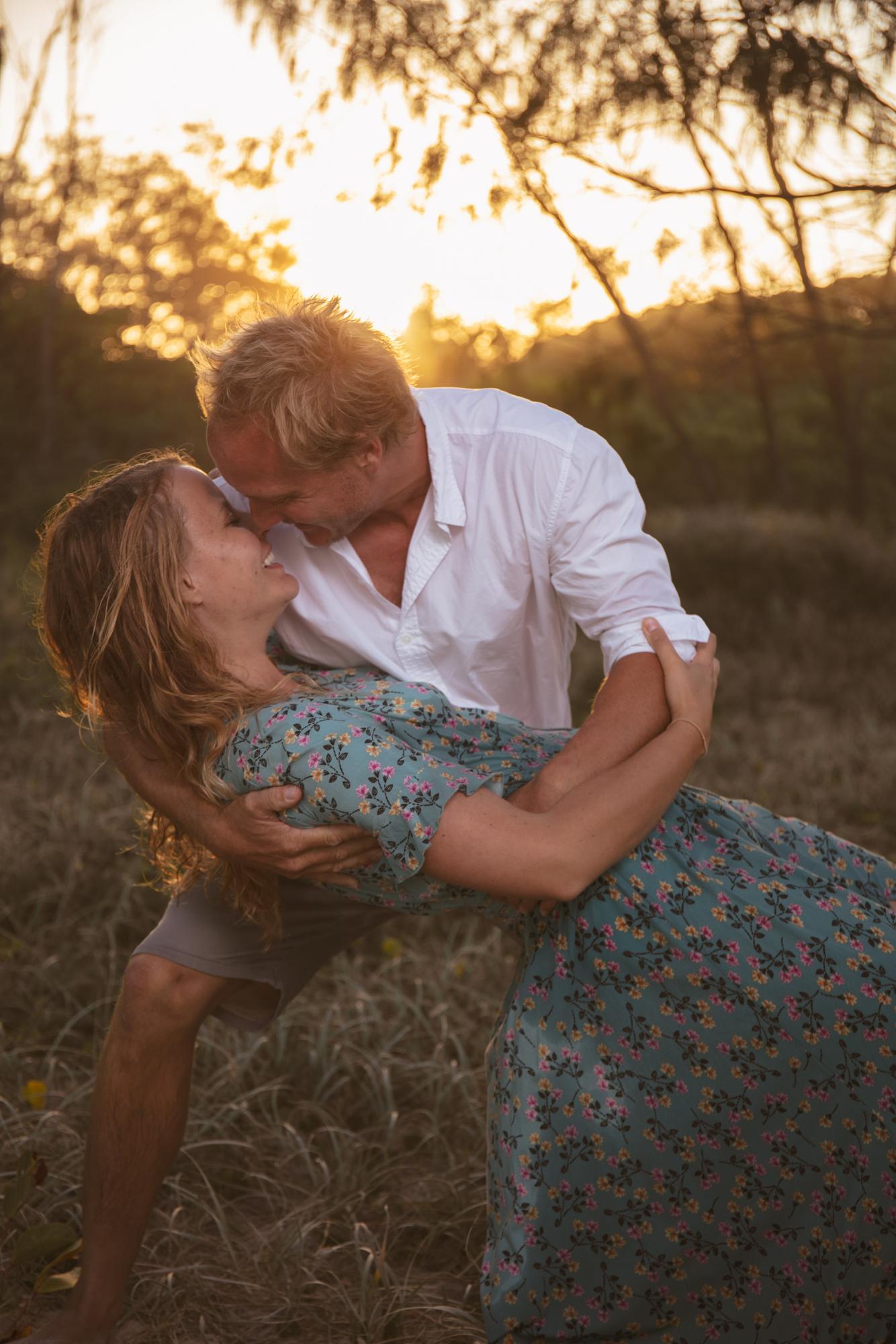 Our one-year anniversary photos in the Gold Coast, Australia.