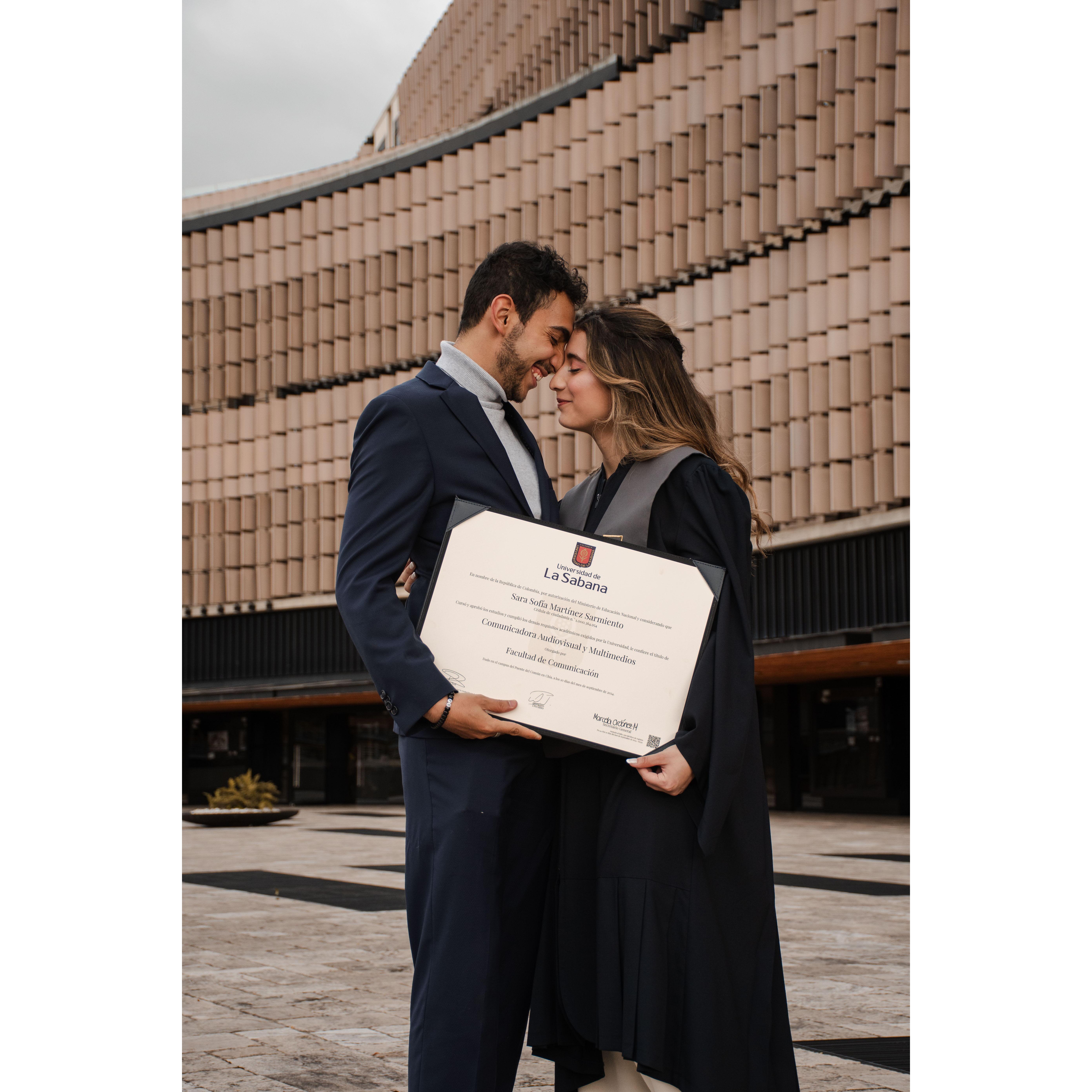 El grado de Sari, cada trasnochada juntos también jeje