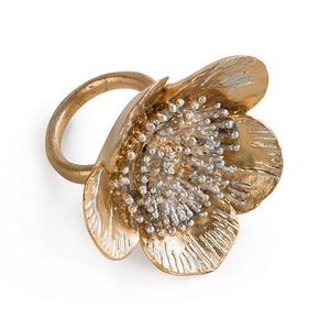 Wild Rose Napkin Ring
