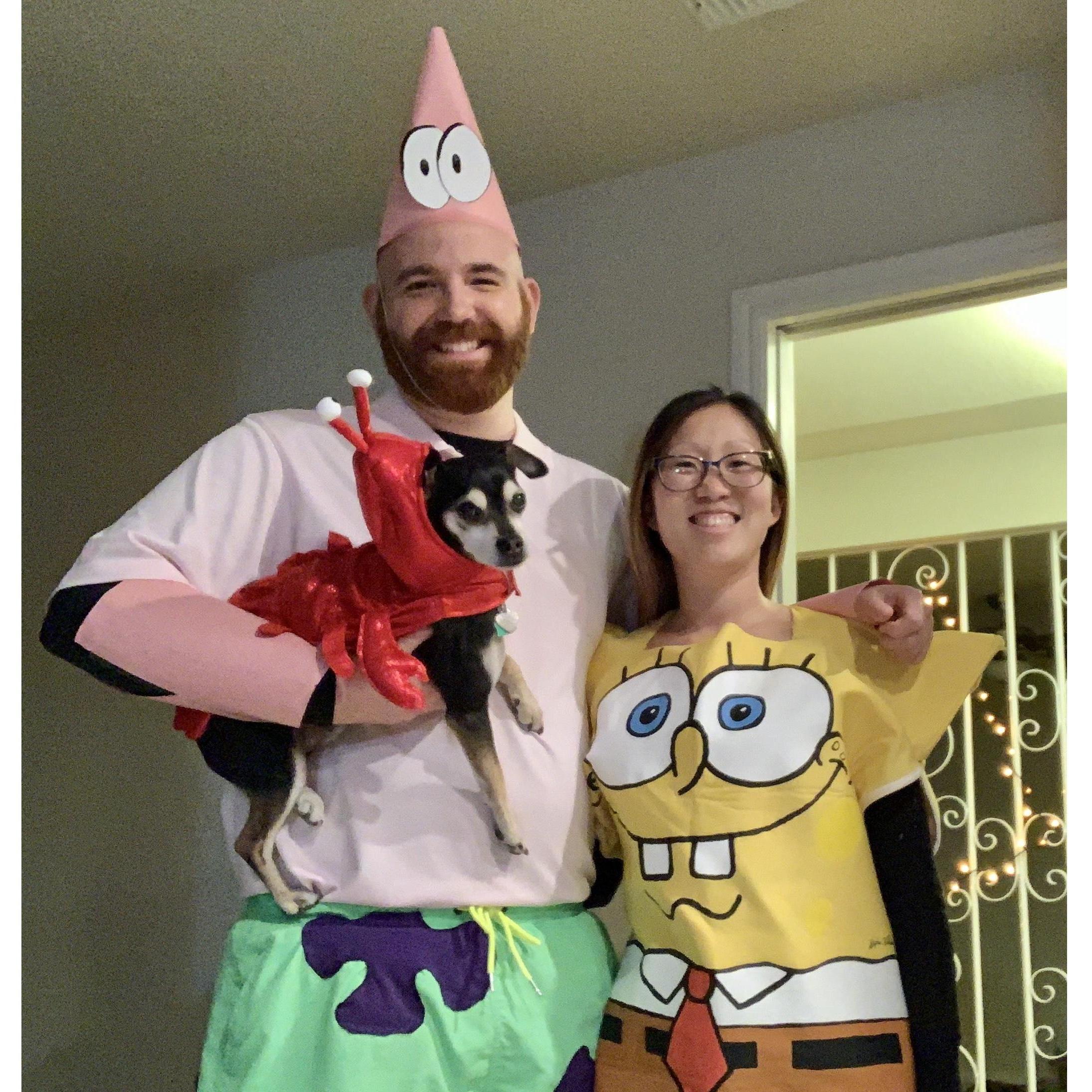 Halloween 2022. We even have a cameo with grumpy Mr. Krabs!