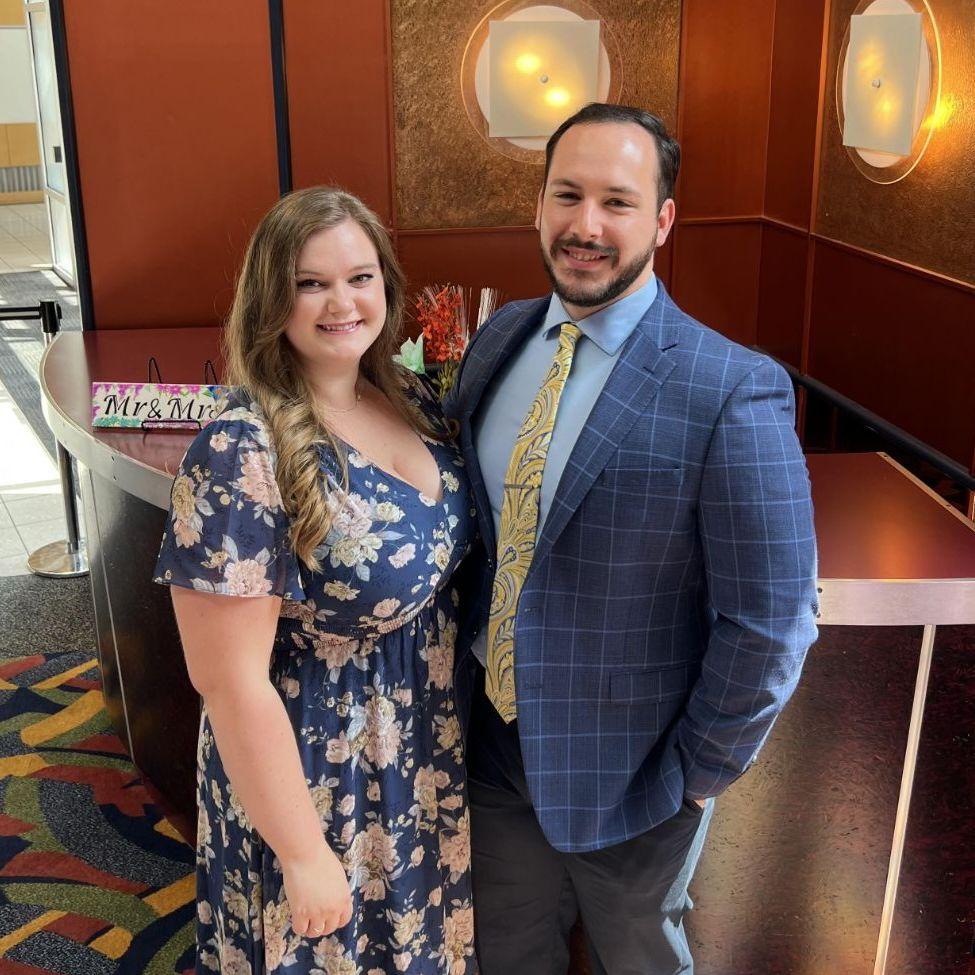 First of many weddings attended together
