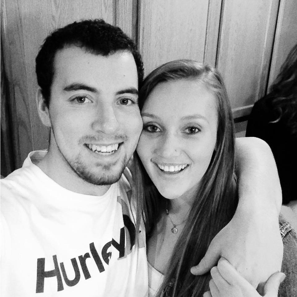 Our first picture together - 2014