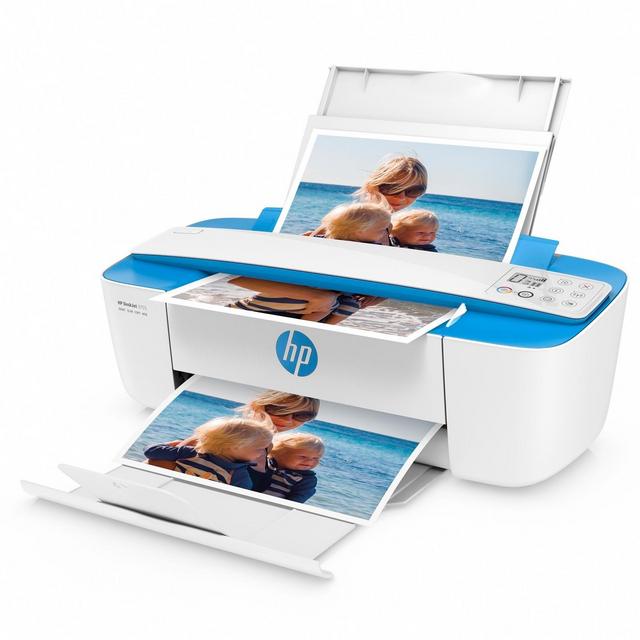 HP DeskJet 3755 Compact Wireless Printer - Blue (J9V90A_B1H)