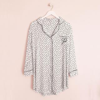 Confetti Hearts Monogram Sleep Shirt