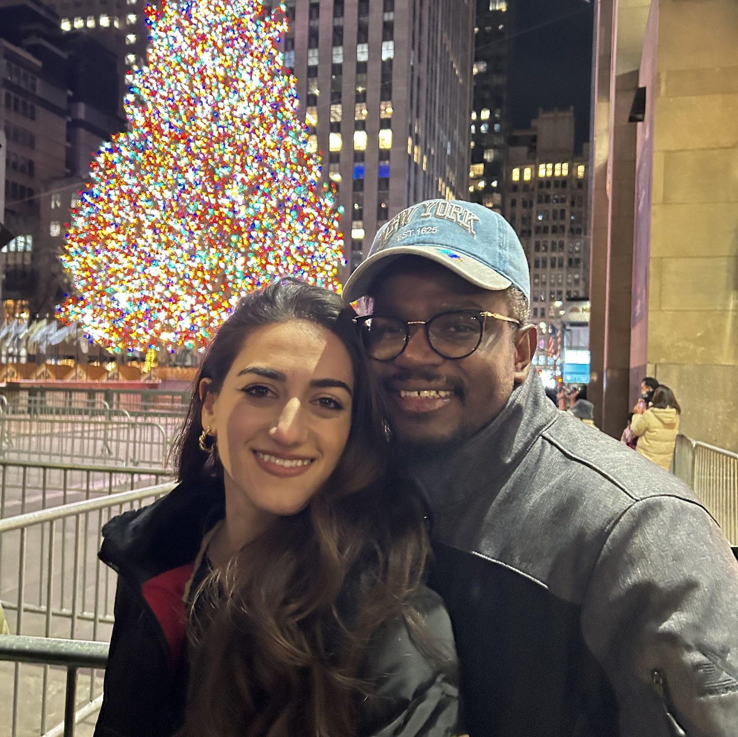 First Christmas in NYC.